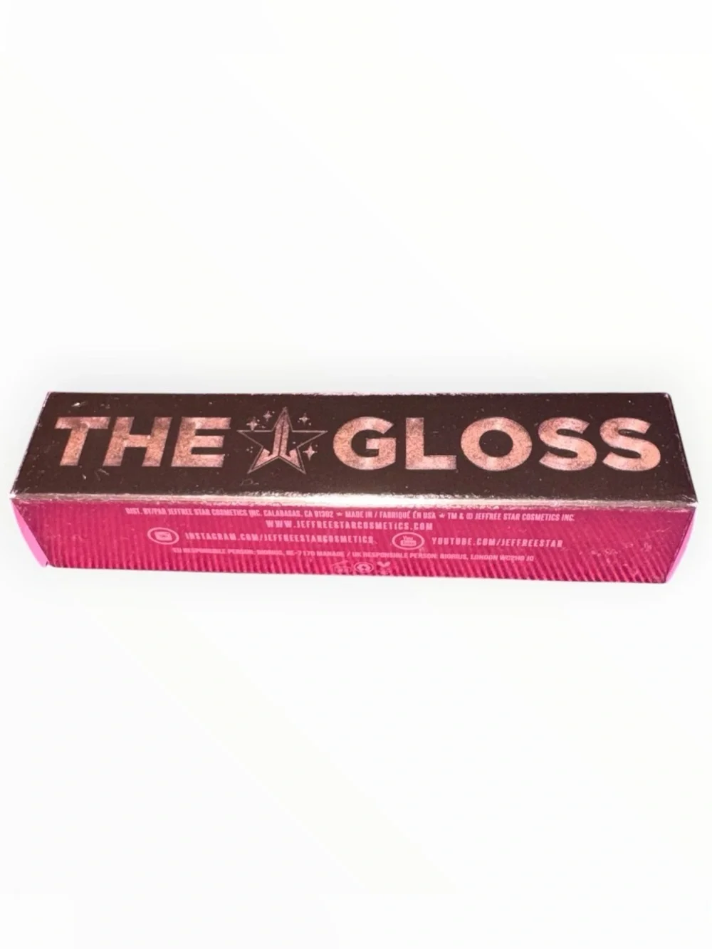 Jeffree Star The Gloss Table Top Lip Gloss BNIB Discontinued Brown Shimmer